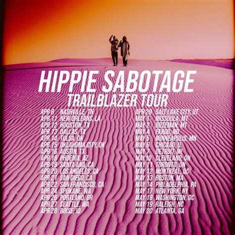 hippie sabotage concert 2023|Hippie Sabotage 